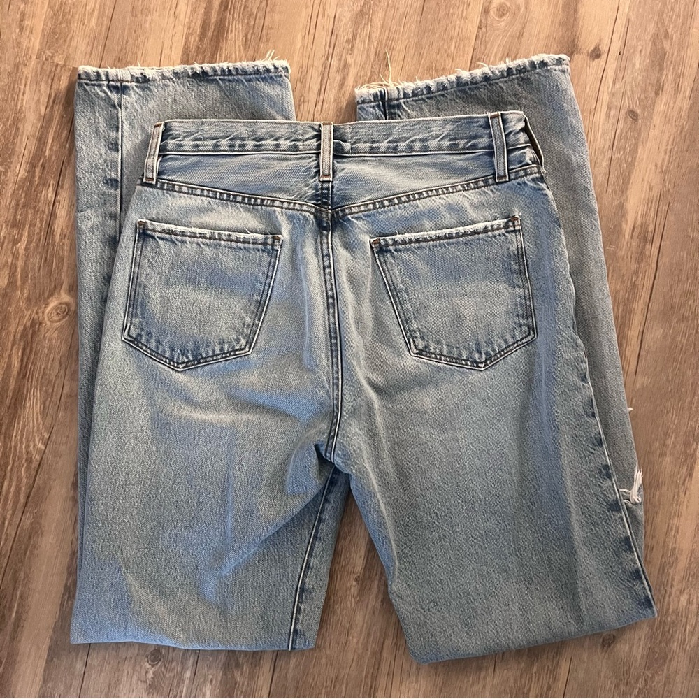 Frame Denim Le Jane Straight Leg High Rise Jeans - Picture 5 of 5